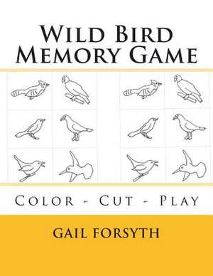 Wild Bird Memory Game de Gail Forsyth