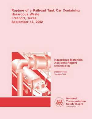 Hazardous Materials Accident Report de National Transportation Safety Board
