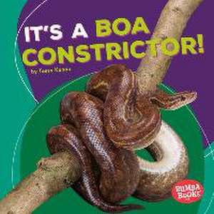 It's a Boa Constrictor! de Tessa Kenan