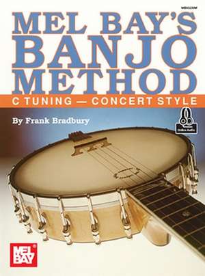 MEL BAYS BANJO METHOD C TUNING CONCERT S