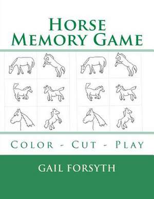 Horse Memory Game de Gail Forsyth