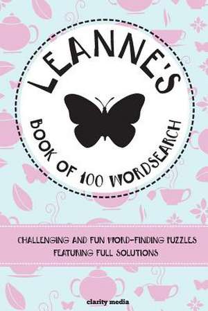 Leanne's Book of Wordsearch de Clarity Media