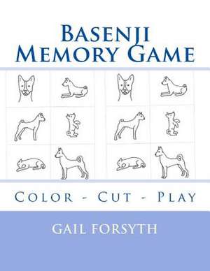 Basenji Memory Game de Gail Forsyth