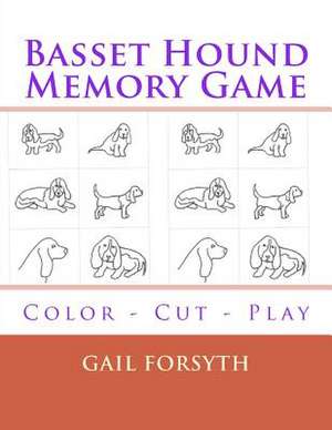 Basset Hound Memory Game de Gail Forsyth