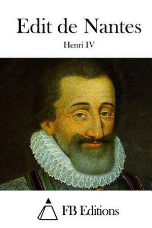 Edit de Nantes de Henri IV