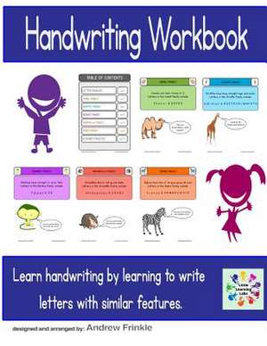 Handwriting Workbook de Andrew Frinkle