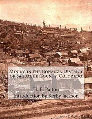 Mining in the Bonanza District of Saguache County, Colorado de H. B. Patton