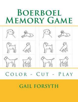 Boerboel Memory Game de Gail Forsyth