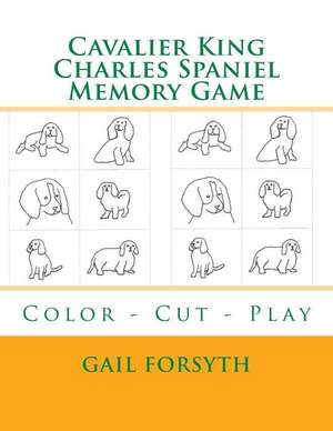 Cavalier King Charles Spaniel Memory Game de Gail Forsyth