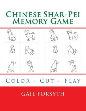 Chinese Shar-Pei Memory Game de Gail Forsyth