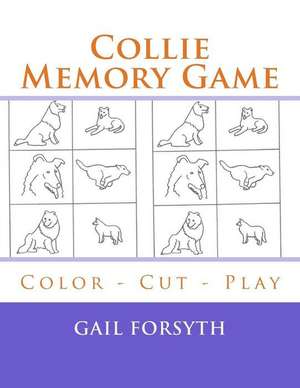 Collie Memory Game de Gail Forsyth