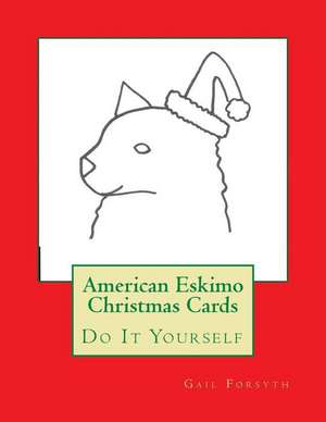 American Eskimo Christmas Cards de Gail Forsyth