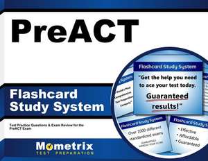 Preact Flashcard Study System de Mometrix College Admissions Test Team