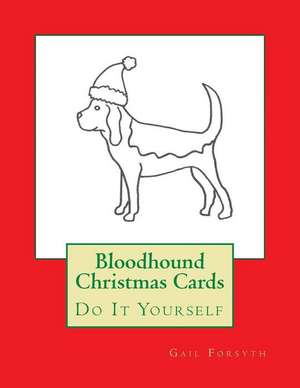 Bloodhound Christmas Cards de Gail Forsyth