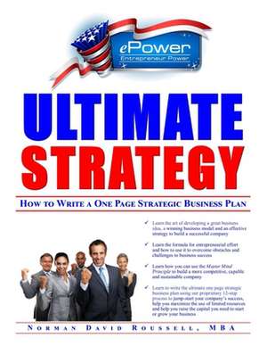 Ultimate Strategy de Mba Norman David Roussell