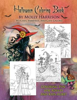 Halloween Coloring Book de Molly Harrison