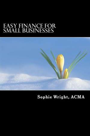 Easy Finance for Small Businesses de Mrs Sophie L. Wright