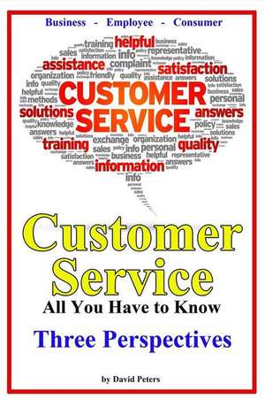 Customer Service - Three Perspectives de David Peters