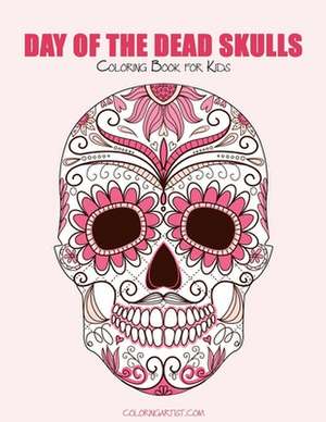 Day of the Dead Skulls Coloring Book for Kids 1 de Nick Snels