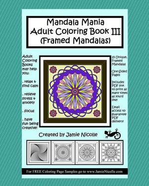 Mandala Mania de Jamie Nicolle