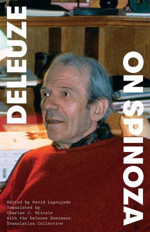On Spinoza: Courses, November 1980–March 1981 de Gilles Deleuze