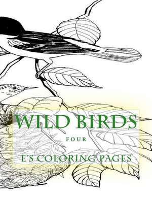 Wild Birds Four de E's Coloring Pages