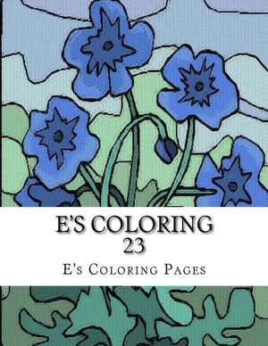 E's Coloring 23 de E's Coloring Pages