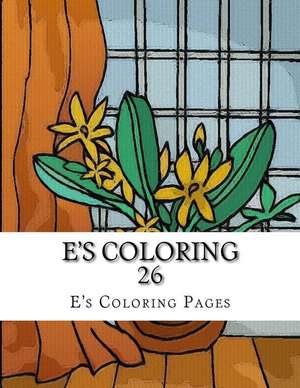 E's Coloring 26 de E's Coloring Pages