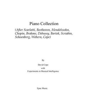 Piano Collection de David Cope