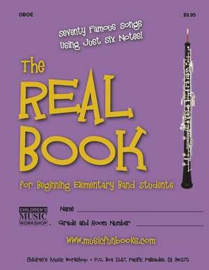 The Real Book for Beginning Elementary Band Students (Oboe) de Newman, MR Larry E.