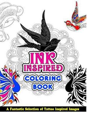 Ink Inspired de Coloring Design