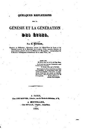 Quelques Reflexions Sur La Genesie Et La Generation Des Etres: 50 Beautiful Designs for You to Colour and Enjoy de E. Boyron