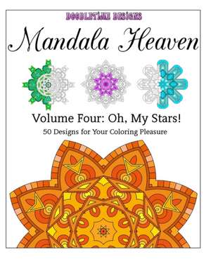 Oh, My Stars!: 50 Designs for Your Coloring Pleasure de Tina Golden