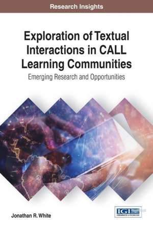 Exploration of Textual Interactions in Call Learning Communities de Jonathan Randall White