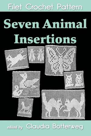 Seven Animal Insertions Filet Crochet Pattern de Ethel Herrick Stetson