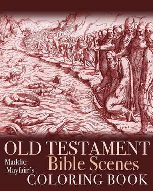 Old Testament Bible Scenes Coloring Book de Coloring Book