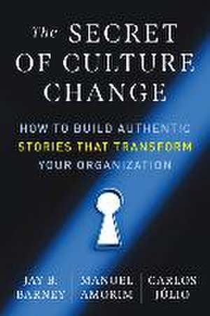 The Secret of Culture Change de Jay B Barney