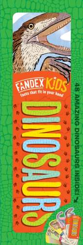 Fandex Kids: Dinosaurs de Workman Publishing