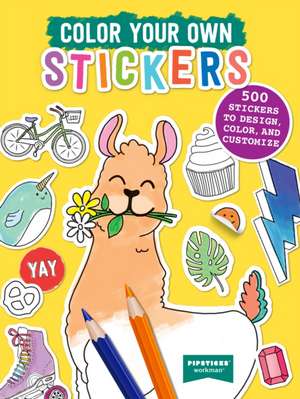 Color Your Own Stickers de Pipsticks®