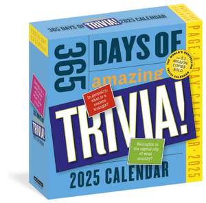 365 Days of Amazing Trivia Page-A-Day(r) Calendar 2025 de Workman Calendars