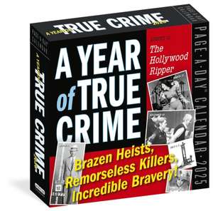 A Year of True Crime Page-A-Day(r) Calendar 2025 de Workman Calendars