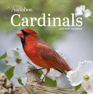 Audubon Cardinals Mini Wall Calendar 2025 de National Audubon Society