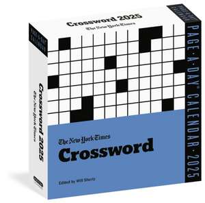 The New York Times Crossword Page-A-Day(r) Calendar 2025 de New York Times