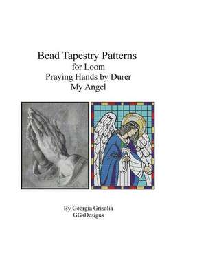 Bead Tapestry Patterns for Loom Praying Hands and My Angel de Georgia Grisolia