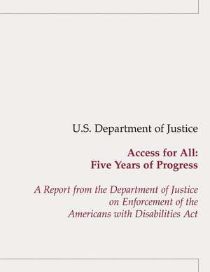 Access for All de U. S. Department Of Justice