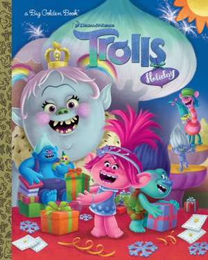 Trolls Holiday Big Golden Book (DreamWorks Trolls) de David Lewman