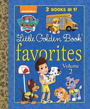 Paw Patrol Little Golden Book Favorites, Volume 2 (Paw Patrol) de Golden Books