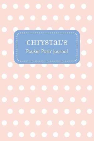 Chrystal's Pocket Posh Journal, Polka Dot de Andrews McMeel Publishing