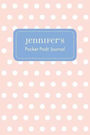 Jennifer's Pocket Posh Journal, Polka Dot de Andrews McMeel Publishing