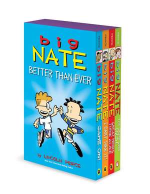 Big Nate Better Than Ever: Big Nate Box Set Volume 6-9 de Lincoln Peirce